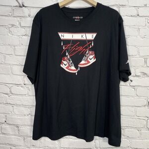 Jordan Nike Flight Chicago Lost Found Oversized T-Shirt‎ Size 2X DV1413-010